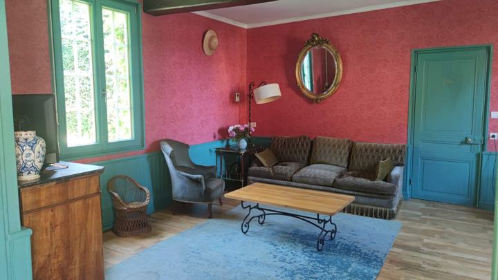 Le coin salon du grand séjour